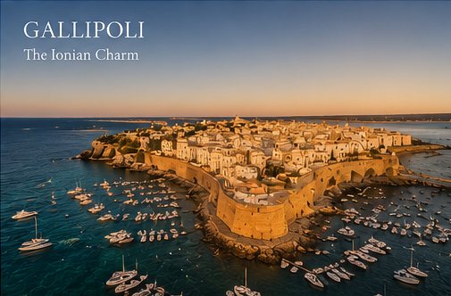 Gallipoli old town and harbour