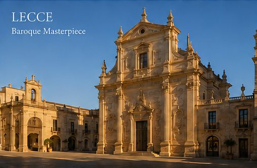 Lecce baroque cathedral